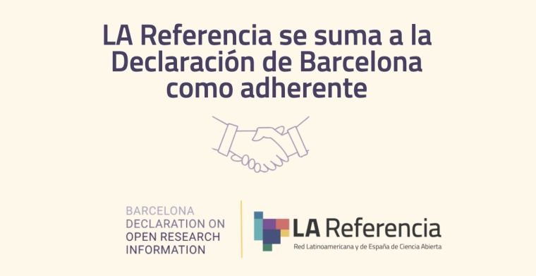 LA Referencia se suma a la Declaración de Barcelona como adherente